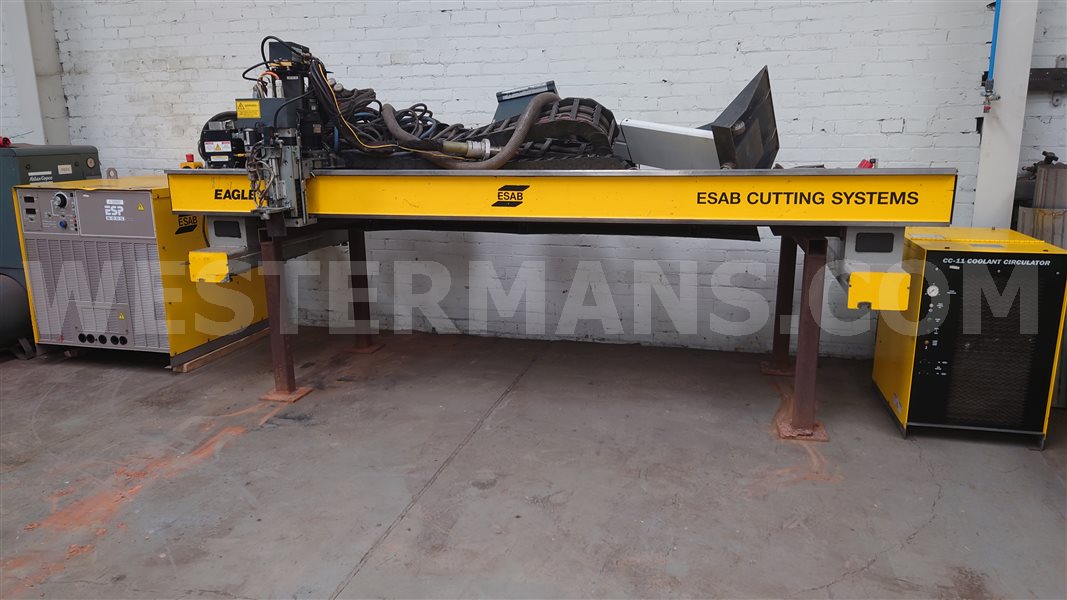 Esab Eagle 3000 Cnc Plasma Cutting System With Plasmarc Unit 9185